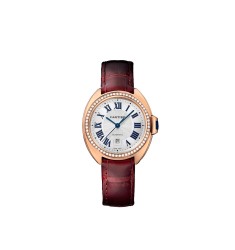 Cartier Cle Flinque Dial Ladies Watch Replica WJCL0016