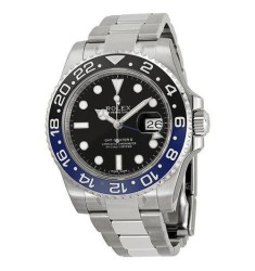 Replica Rolex GMT-Master II 116710BLNR-78200 Black and Blue Cerachrom Bezel 