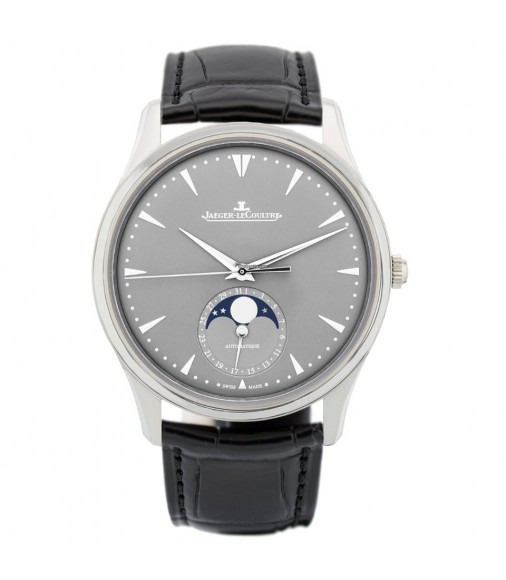 Jaeger LeCoultre Master Ultra Thin Moon White Gold Automatic Mens Replica Watch
