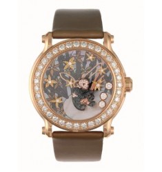 Chopard Superb Ladys Happy Sport Diamond And Gem-set Panda 137707-5003 Replica Watch