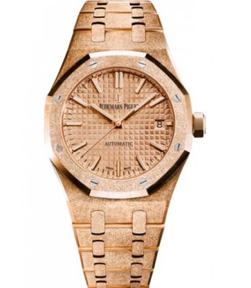 Audemars Piguet Royal Oak 15454 Selfwinding Frosted Pink Gold Pink 15454OR.GG.1259OR.03 Imitation