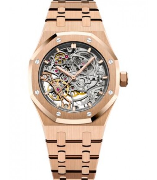 Audemars Piguet Royal Oak Double Balance Wheel Openworked Pink Gold 15467OR.OO.1256OR.01 Imitation