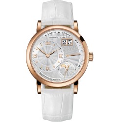 A. Lange & Sohne 182.030 Kleine Lange 1 Moonphase Pink Gold/Silver Imitation