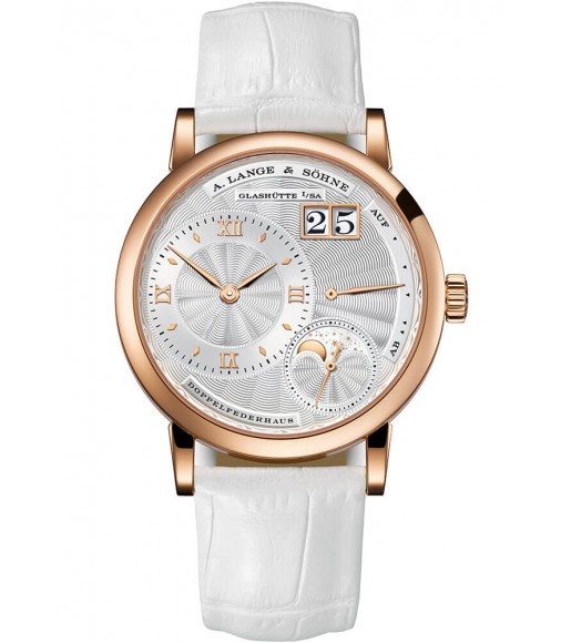 A. Lange & Sohne 182.030 Kleine Lange 1 Moonphase Pink Gold/Silver Imitation