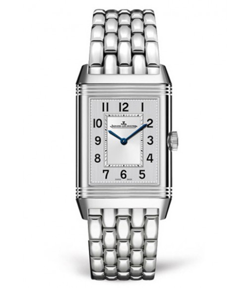 Jaeger-LeCoultre 2538120 Reverso Classic Medium Stainless Steel/Silver/Bracelet fake watch