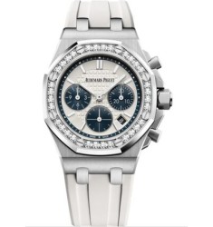 Audemars Piguet Royal Oak OffShore Lady Chronograph Stainless Steel Silver Diamond 26231ST.ZZ.D010CA.01