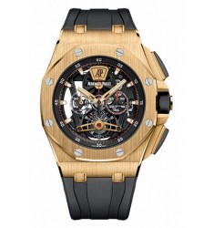 Replica Audemars Piguet Royal Oak Offshore Tourbillon Chronograph Gold 26407BA.OO.A002CA.01