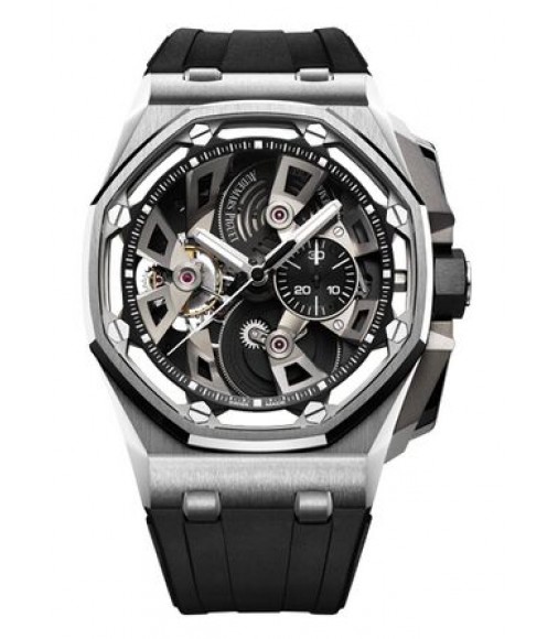 Replica Audemars Piguet Royal Oak Offshore Tourbillon Chronograph Stainless Steel 26421ST.OO.A002CA.01