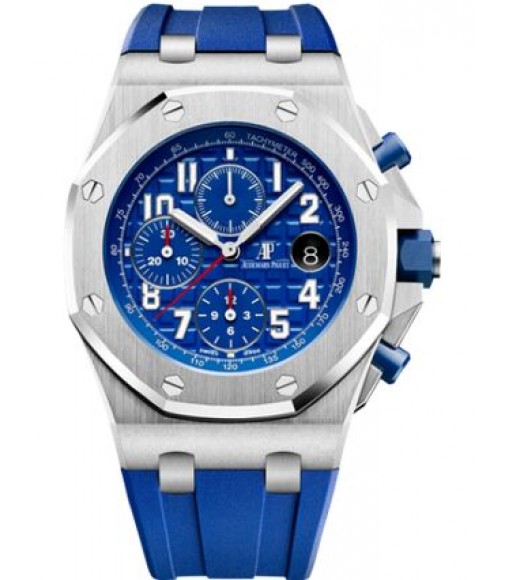 Audemars Piguet Royal Oak Offshore 26470ST.OO.A030CA.01 Stainless Steel Indigo Rubber Replica