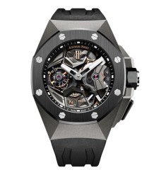 Audemars Piguet Royal Oak Concept Flying Tourbillon GMT Titanium 26589IO.OO.D002CA.01 Replica Watch