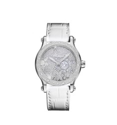 Chopard Happy Snowflakes 18K White Gold Diamonds Limited Edition 274891-1014 Replica Watch