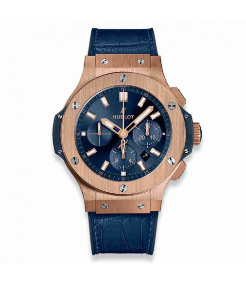 Hublot Big Bang Gold Blue 44mm 301.PX.7180.LR Replica Watch