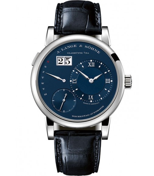 A. Lange & Sohne 320.028 Lange 1 Daymatic White Gold/Blue Imitation