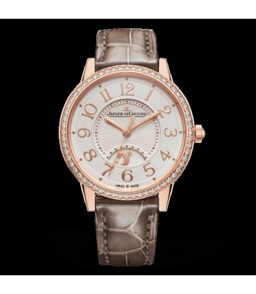 Jaeger-LeCoultre 3442440 Rendez-Vous Night & Day Medium Pink Gold/Diamond/Silver fake watch