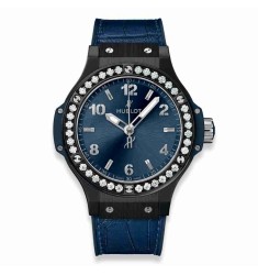 Hublot Big Bang Ceramic Blue Diamonds 38mm 361.CM.7170.LR.1204 fake watch