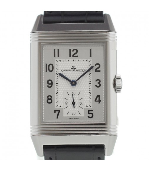 Jaeger LeCoultre Reverso Classic Duoface Mens Hand Wound Replica Watch