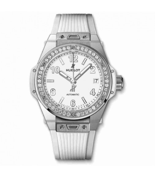 Hublot Big Bang Steel White Diamonds 39mm 465.SE.2010.RW.1204 Replica Watch