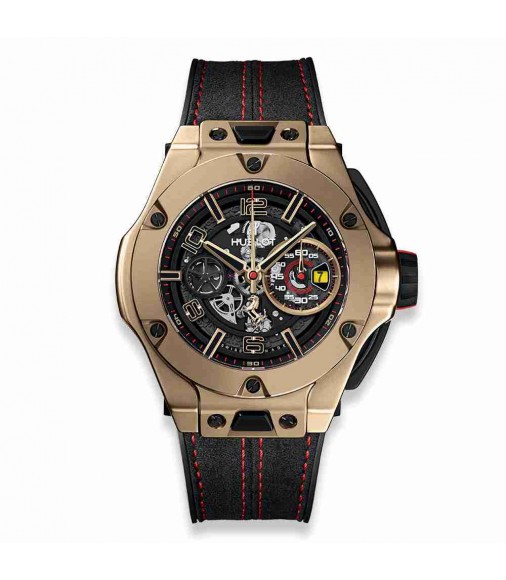 Hublot Big Bang Ferrari Chronograph Unico Magic Gold 45mm 402.MX.0138.WR Imitation