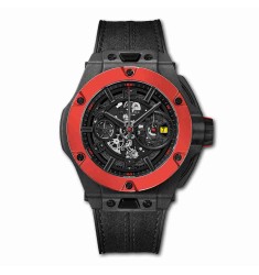 Hublot Big Bang Ferrari Chronograph Unico Carbon Red Ceramic 45mm 402.QF.0110.WR fake watch