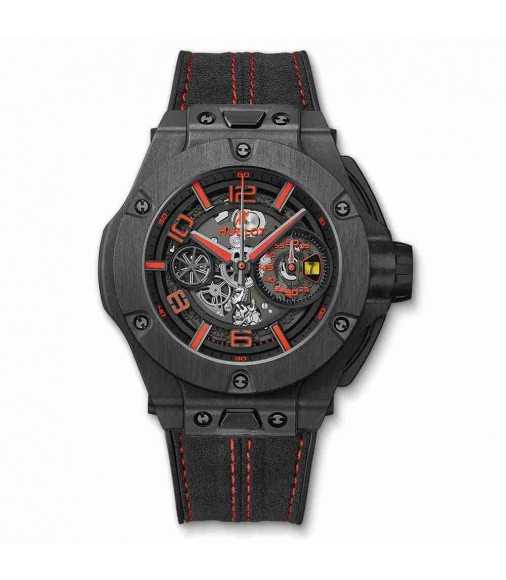 Hublot Big Bang Ferrari Chronograph Unico Carbon 45mm 402.QU.0113.WR Imitation