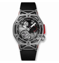 Hublot Techframe Ferrari Tourbillon Chronograph Titanium 45mm 408.NI.0123.RX