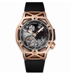 Hublot Techframe Ferrari Tourbillon Chronograph King Gold 45mm 408.OI.0123.RX