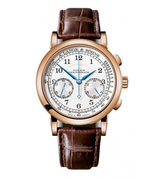 A. Lange & Sohne 414.032 1815 Chronograph Pink Gold/Black/Pulsometer Imitation