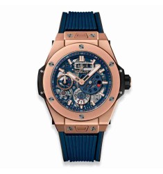 Hublot Big Bang MECA-10 King Gold Blue 45mm 414.OI.5123.RX fake watch