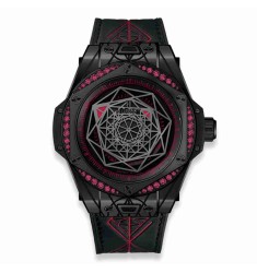 Hublot Big Bang One Click Sang Bleu All Black Red 39mm 465.CS.1119.VR.1202.MXM18 Replica Watch