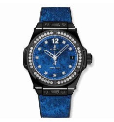 Hublot Big Bang One Click Italia Independent Blue Velvet 39mm 465.CS.277L.NR.1204.ITI17 Replica Watch