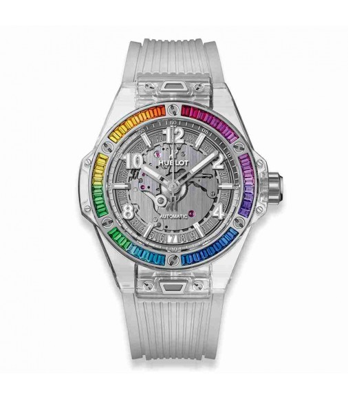 Hublot Big Bang One Click Sapphire Rainbow 39mm 465.JX.4802.RT.4099