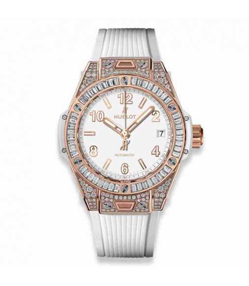 Replica Hublot Big Bang One Click King Gold White Jewellery 39mm 465.OE.2080.RW.0904