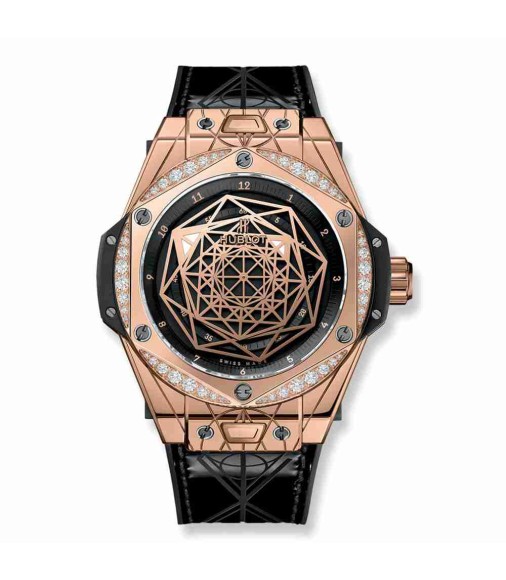 Hublot Big Bang Sang Bleu King Gold Diamonds 39mm 465.OS.1118.VR.1204.MXM17