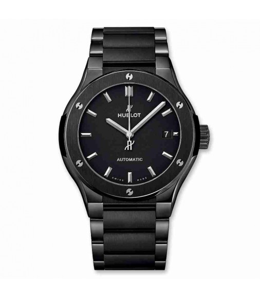 Replica Hublot Classic Fusion Black Magic Bracelet 45mm 510.CM.1170.CM