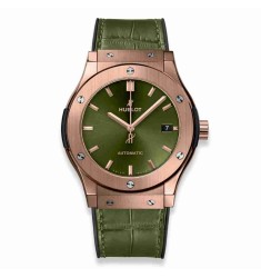 Hublot Classic Fusion Green King Gold 45mm 511.OX.8980.LR replica