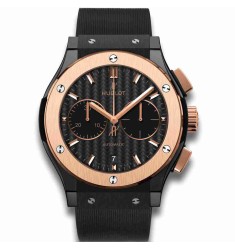 Hublot Ceramic King Gold 45mm Classic Fusion chronographs 521.CO.1781.RX Replica Watch