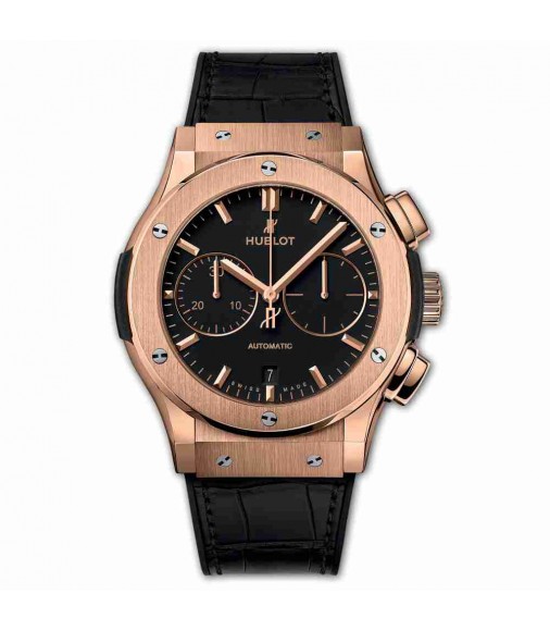 Replica Hublot Chronograph King Gold Classic Fusiones 521.OX.1181.LR