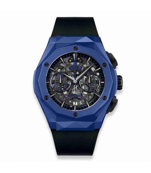 Hublot Classic Fusion Aerofusion Chronograph Orlinski Blue Ceramic 45mm 525.EX.0179.RX.ORL18 Replica