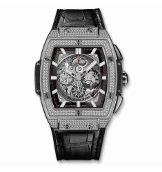 Hublot Spirit Of Big Bang Titanium Pave 601.NX.0173.LR.1704 fake watch
