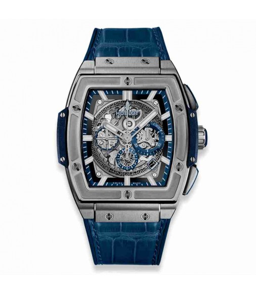 Replica Hublot Spirit of Big Bang Titanium Blue 45mm 601.NX.7170.LR