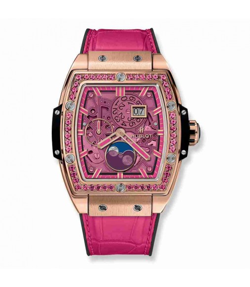 Hublot Spirit Of Big Bang Moonphase King Gold Pink 42mm 647.OX.7381.LR.1233 replica