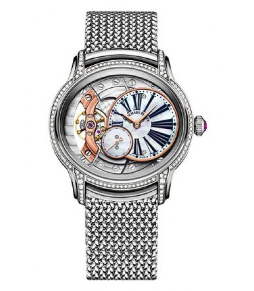 Audemars Piguet Millenary Hand-Wound White Gold 77247BC.ZZ.1272BC.01 fake watch