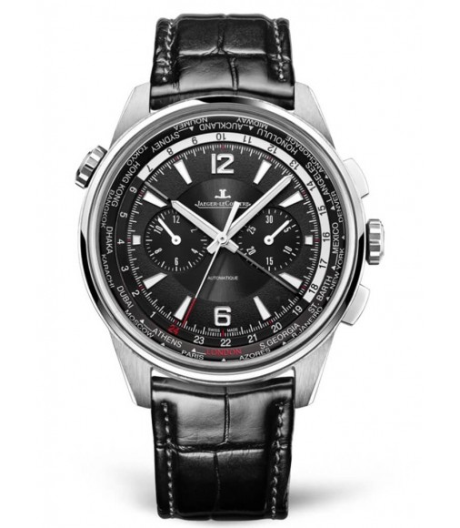 Jaeger-LeCoultre 905T470 Polaris Chronograph WT Titanium/Black/Alligator fake watch