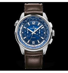 Jaeger-LeCoultre 905T480 Polaris Chronograph WT Titanium/Blue/Calf Imitation