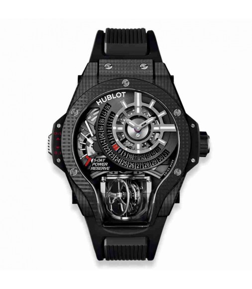 Replica Hublot MP-09 Tourbillon Bi-Axis 3D Carbon 909.QD.1120.RX