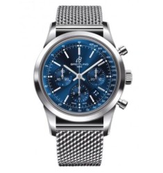 Replica Breitling Transocean Chronograph Limited Edition Stainless Steel AB015112/C860/154A