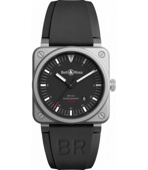 Bell & Ross BR 03-92 Horograph BR0392-HOR-BLC-SRB Imitation