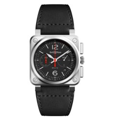 Bell & Ross BR 03 94 Black Steel BR0394-BLC-ST/SCA Replica Watch