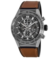 Tag Heuer Carrera Caliber Heuer 01 Skeleton 45mm Mens Replica Watch