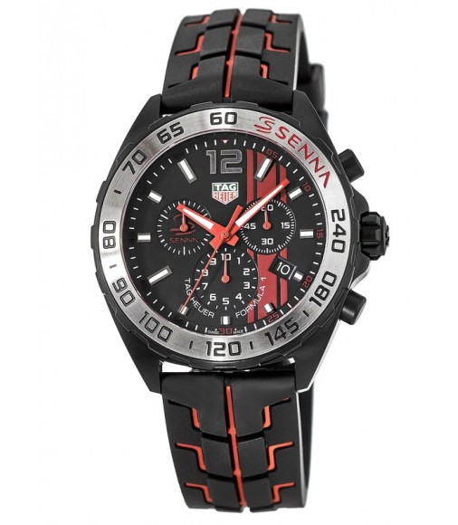 Tag Heuer Formula 1 Black Opalin Dial Mens Chronograph Replica Watch